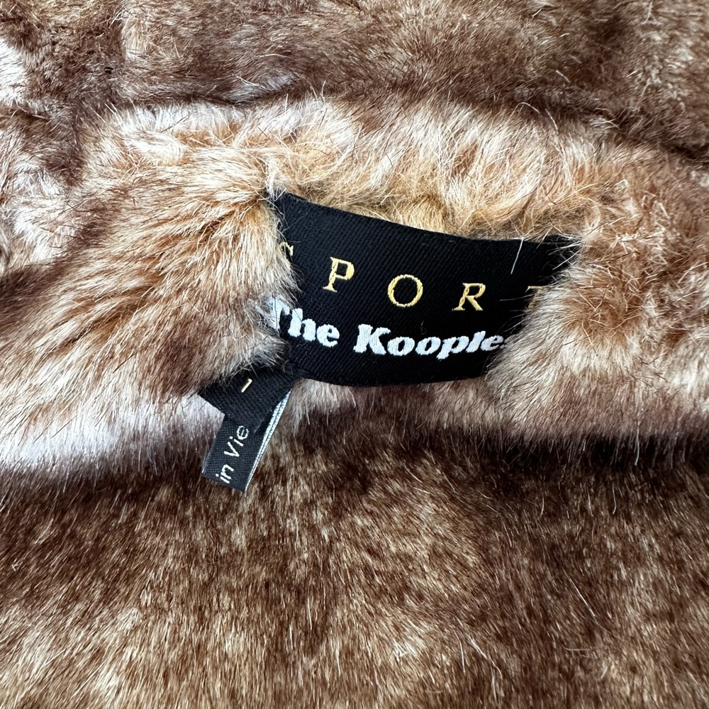 The Kooples Raccoon Fur Cotton Parka - Picture 11 of 11